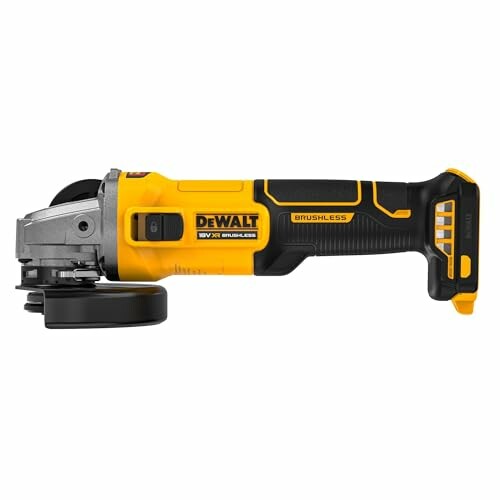 DeWalt cordless angle grinder with brushless motor