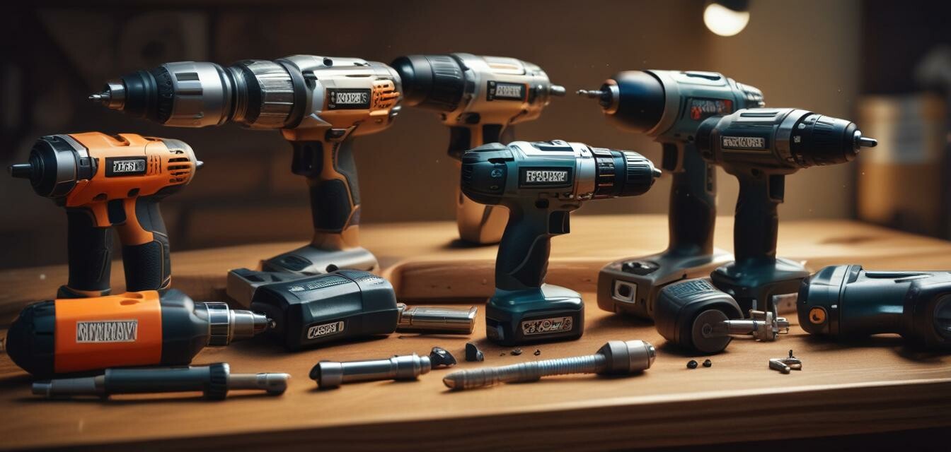 Best Cordless Drills for DIY Projects