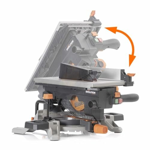 Multipurpose saw with adjustable angle feature.